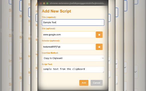 TextNugs  from Chrome web store to be run with OffiDocs Chromium online