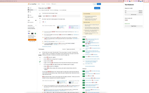 Text Redactor  from Chrome web store to be run with OffiDocs Chromium online