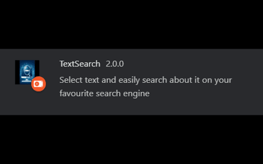 TextSearch  from Chrome web store to be run with OffiDocs Chromium online