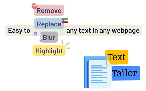 Text Tailor by Bliink  from Chrome web store to be run with OffiDocs Chromium online
