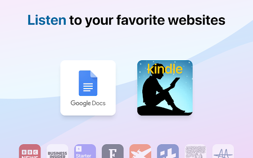 Text to Speech TTS AI | Readvox  from Chrome web store to be run with OffiDocs Chromium online
