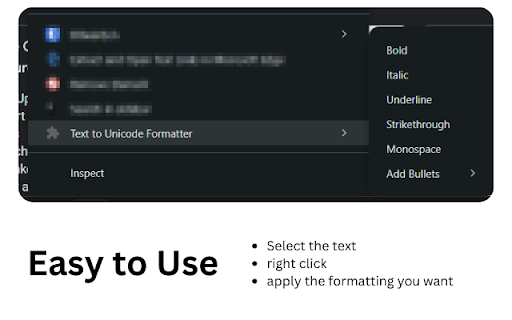 Text to Unicode Formatter  from Chrome web store to be run with OffiDocs Chromium online
