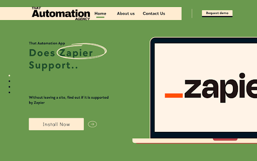 That Automation App  from Chrome web store to be run with OffiDocs Chromium online