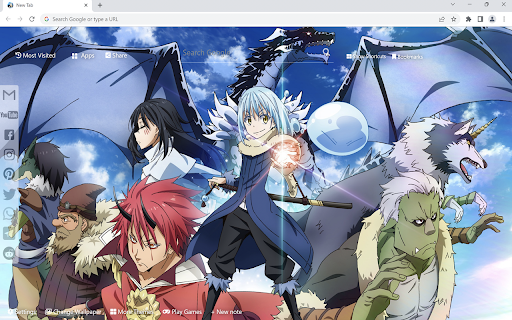 That Time I Got Reincarnated Wallpaper  from Chrome web store to be run with OffiDocs Chromium online