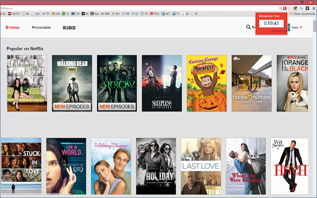 Anti Netflix ze sklepu internetowego Chrome do uruchomienia z OffiDocs Chromium online