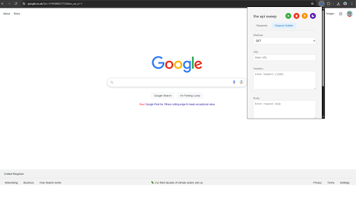 The API Sweep  from Chrome web store to be run with OffiDocs Chromium online