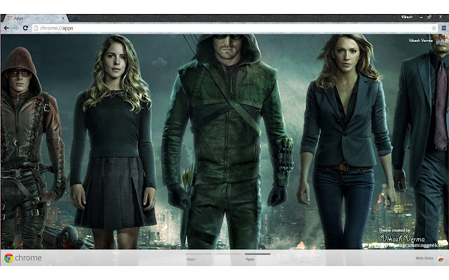 The Arrow (1920x1080)  from Chrome web store to be run with OffiDocs Chromium online