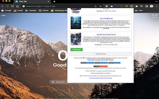 Theaterflix Extension  from Chrome web store to be run with OffiDocs Chromium online