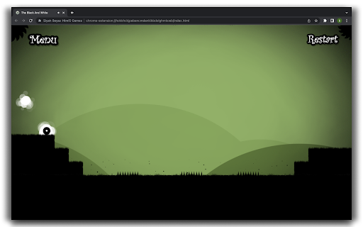 The Black And White HTML5 Game  from Chrome web store to be run with OffiDocs Chromium online