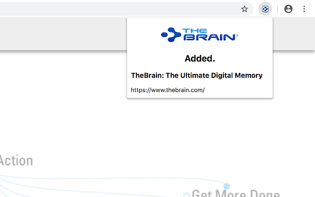 TheBrain BrainBox de la boutique en ligne Chrome doit être exécuté avec OffiDocs Chromium en ligne