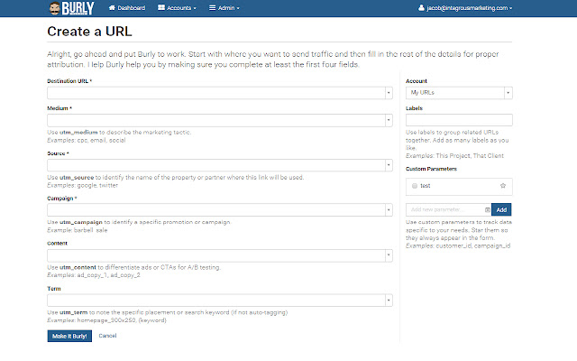 The Burly Button  from Chrome web store to be run with OffiDocs Chromium online