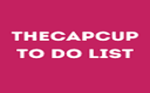 TheCapCup To Do List  from Chrome web store to be run with OffiDocs Chromium online