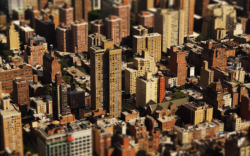 The city is bustling  from Chrome web store to be run with OffiDocs Chromium online