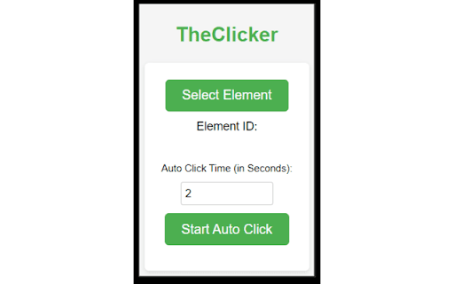 TheClicker  from Chrome web store to be run with OffiDocs Chromium online