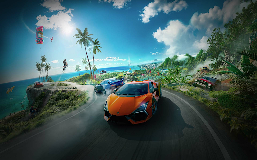 The Crew Motorfest Browser Theme  from Chrome web store to be run with OffiDocs Chromium online