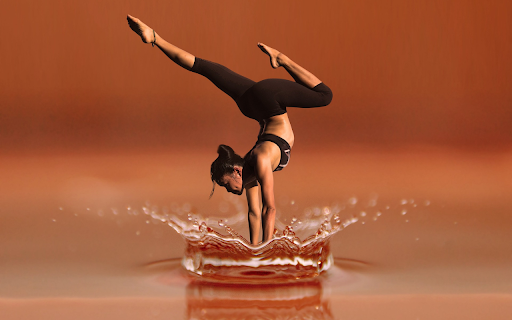 The dance blends into the water  from Chrome web store to be run with OffiDocs Chromium online