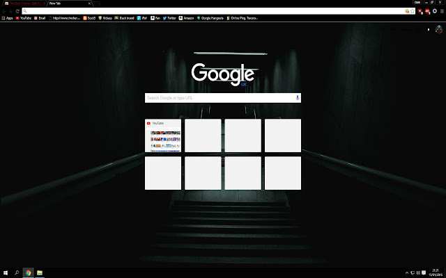The Dark Theme  from Chrome web store to be run with OffiDocs Chromium online