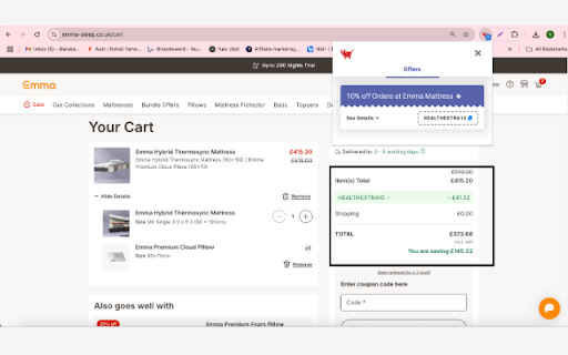 TheDiscounts  from Chrome web store to be run with OffiDocs Chromium online