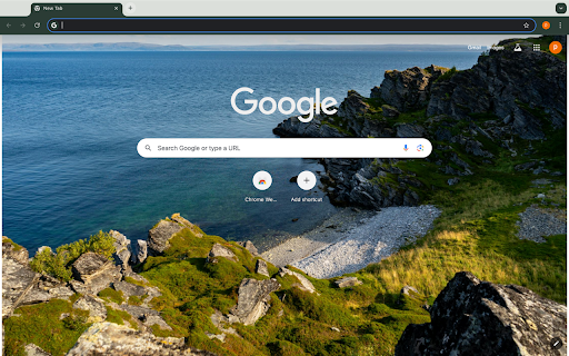 the edge of the island and the sea  from Chrome web store to be run with OffiDocs Chromium online