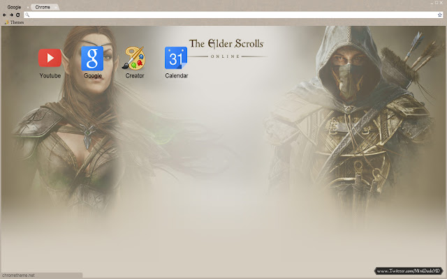 The Elder Scrolls Online Theme dari kedai web Chrome untuk dijalankan dengan OffiDocs Chromium dalam talian