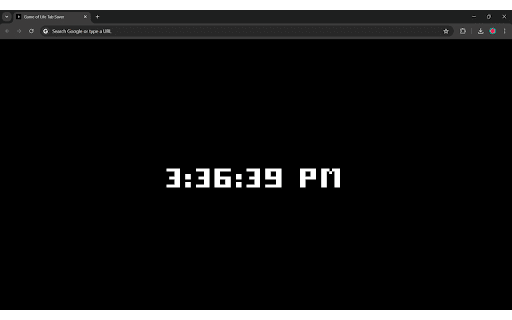 The Game of Life Tab Saver  from Chrome web store to be run with OffiDocs Chromium online