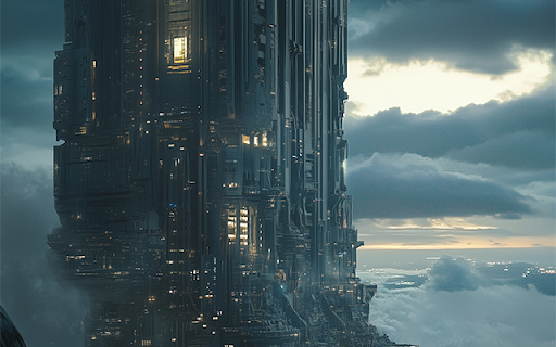 The Giant Tower By The Sea Interface On BFlix Movie  from Chrome web store to be run with OffiDocs Chromium online