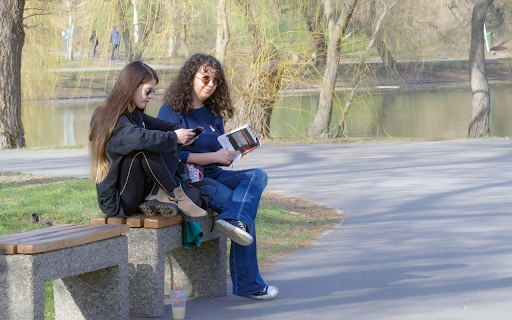 The Girl and the Park  from Chrome web store to be run with OffiDocs Chromium online