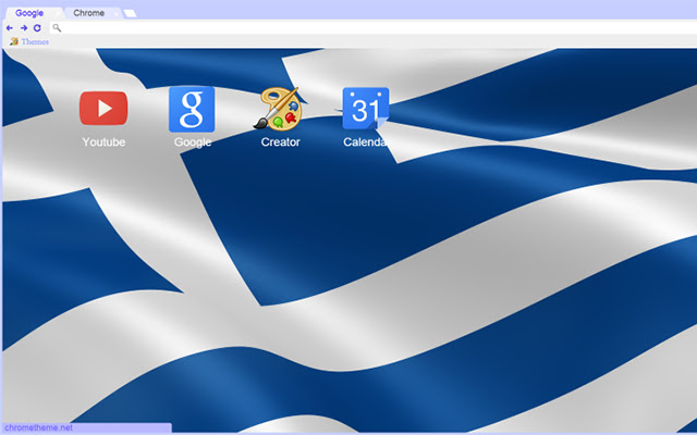 The Hellenic (greek) Flag  from Chrome web store to be run with OffiDocs Chromium online