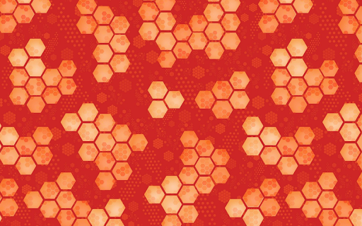 The hexagon honeycomb  from Chrome web store to be run with OffiDocs Chromium online