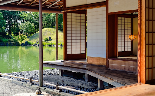 The house is beautiful and airy  from Chrome web store to be run with OffiDocs Chromium online