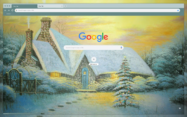 The houses in the winter  from Chrome web store to be run with OffiDocs Chromium online