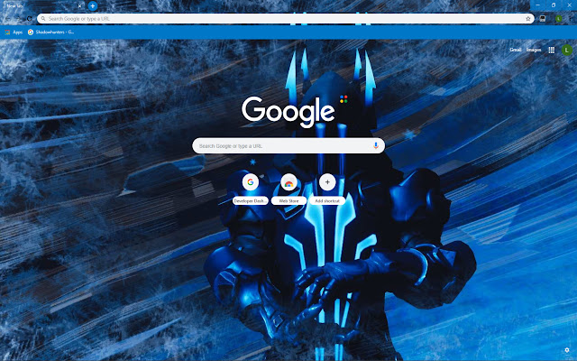 The Ice King Theme  from Chrome web store to be run with OffiDocs Chromium online