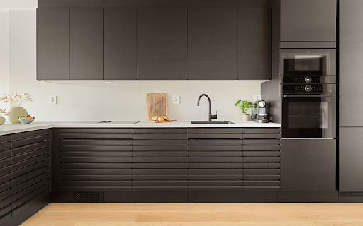 The kitchen is gray  from Chrome web store to be run with OffiDocs Chromium online
