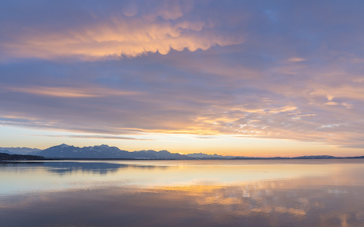 The lake is calm  from Chrome web store to be run with OffiDocs Chromium online