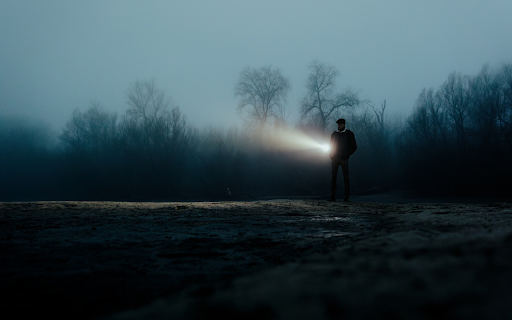 The lamp shines  from Chrome web store to be run with OffiDocs Chromium online