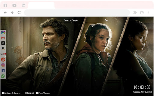 The Last of Us Dynamic Wallpapers from Chrome web store to be run with OffiDocs Chromium online The Last of Us Dynamic Wallpapers from Chrome web store to be run with OffiDocs Chromium online