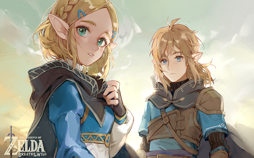 The Legend of Zelda 3 Browser Theme  from Chrome web store to be run with OffiDocs Chromium online