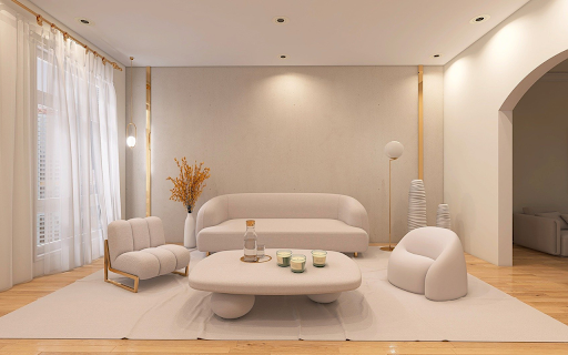 The living room is warm and sparkling  from Chrome web store to be run with OffiDocs Chromium online