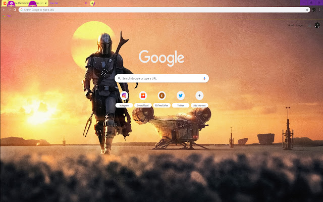 The Mandalorian (Character) | LOVE Baby Yoda  from Chrome web store to be run with OffiDocs Chromium online