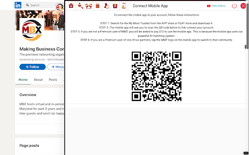 The MBXtension  from Chrome web store to be run with OffiDocs Chromium online