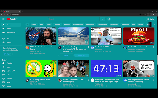 Themely  from Chrome web store to be run with OffiDocs Chromium online