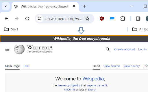 The Missing Titlebar  from Chrome web store to be run with OffiDocs Chromium online