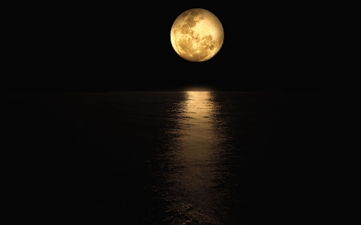 The moon hugs the sea  from Chrome web store to be run with OffiDocs Chromium online