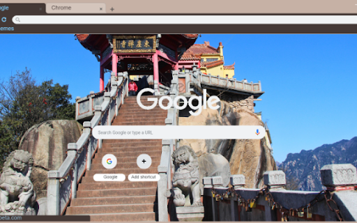 The Mount Jiuhua  from Chrome web store to be run with OffiDocs Chromium online