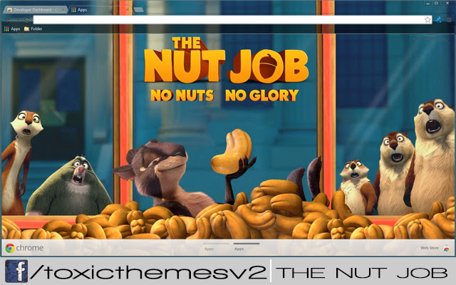 The Nut Job de la boutique en ligne Chrome à exécuter avec OffiDocs Chromium en ligne