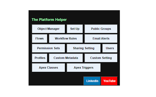The Platform Helper  from Chrome web store to be run with OffiDocs Chromium online