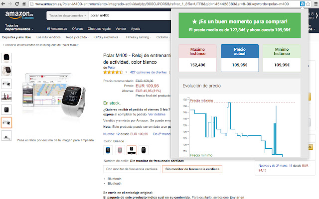 ThePriceMonkey for Amazon  from Chrome web store to be run with OffiDocs Chromium online