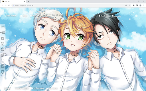 The Promised Neverland Wallpaper  from Chrome web store to be run with OffiDocs Chromium online