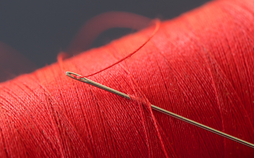 The red needle is so beautiful  from Chrome web store to be run with OffiDocs Chromium online