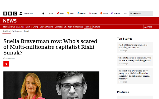 The Rishi Sunak Context Extension  from Chrome web store to be run with OffiDocs Chromium online